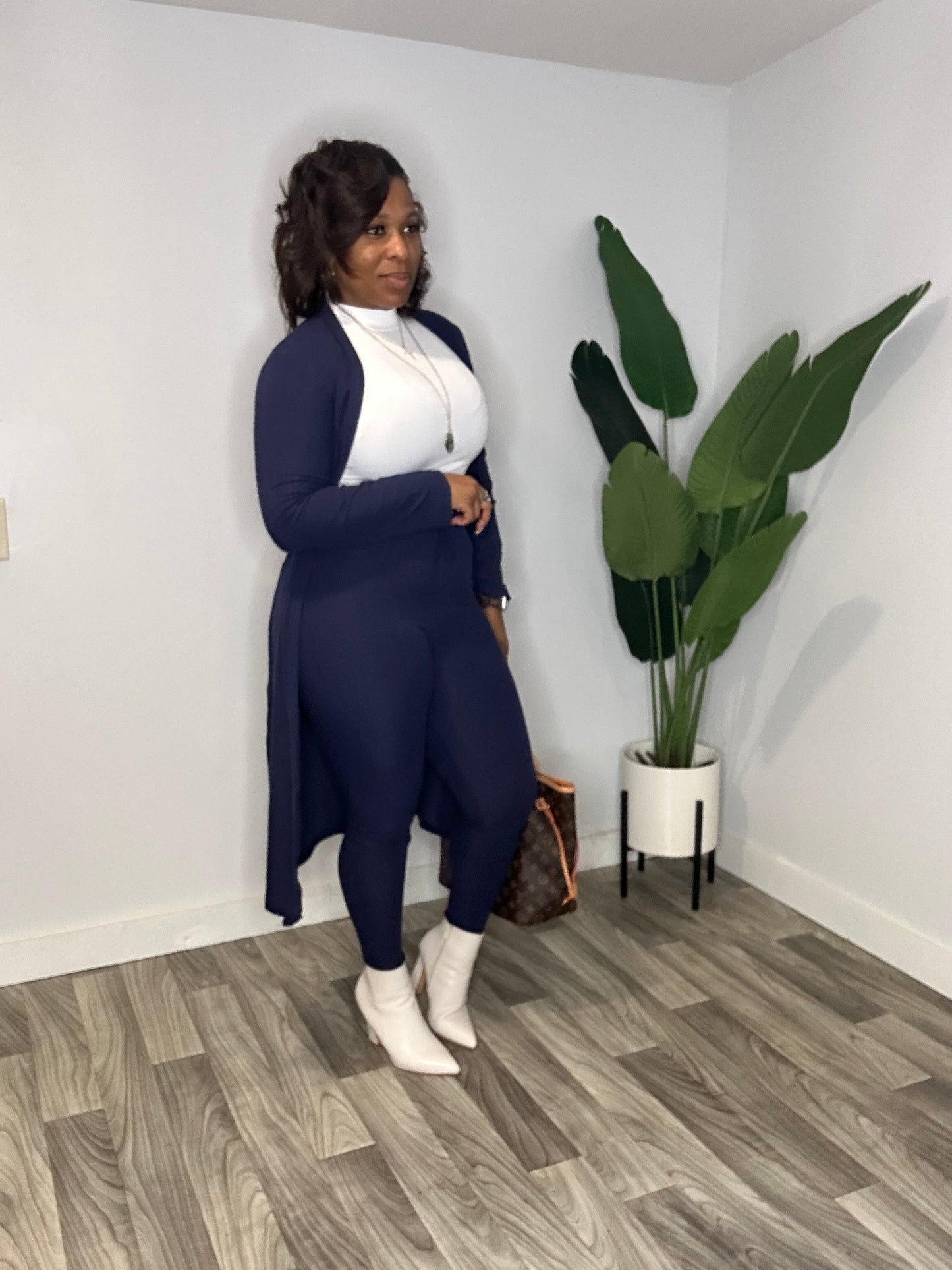 Dress Me Up Or Down Set “Navy”