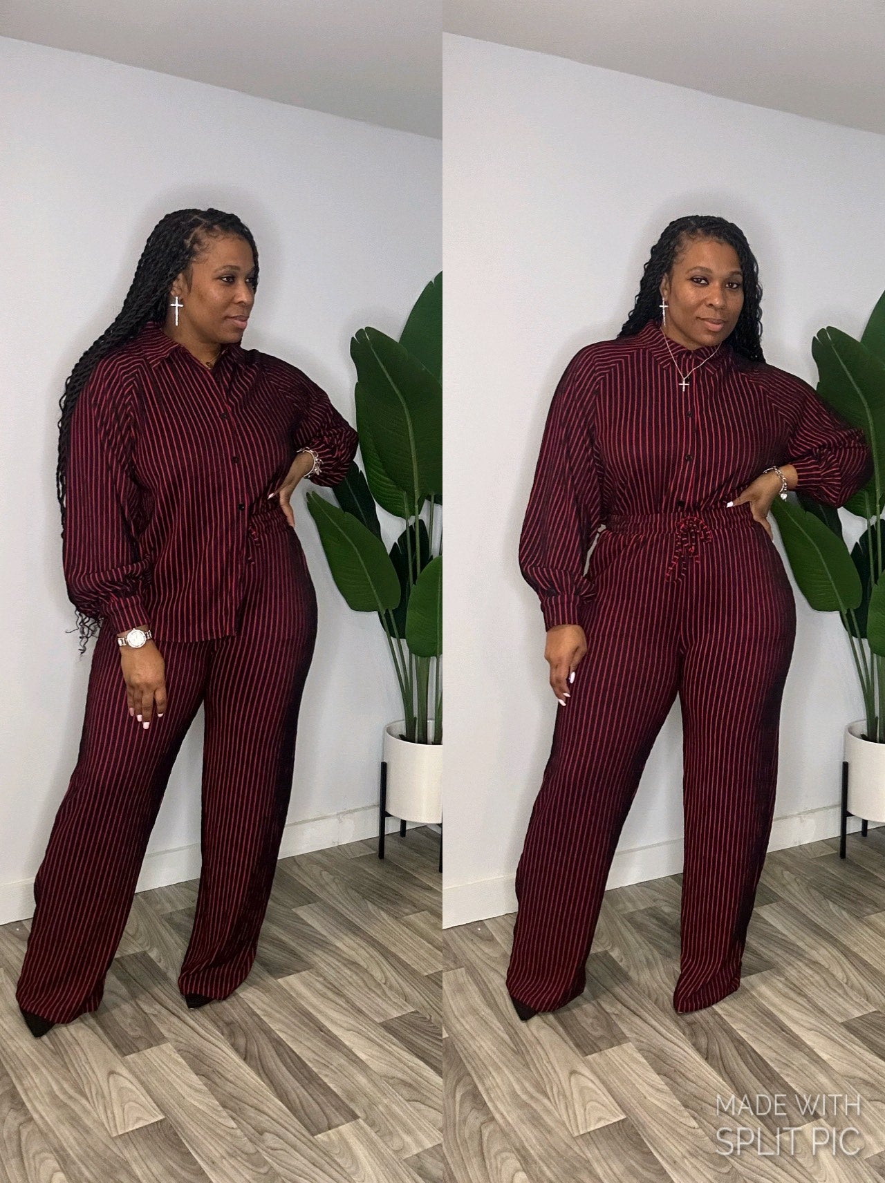 Leanne Ribbed Pant Set