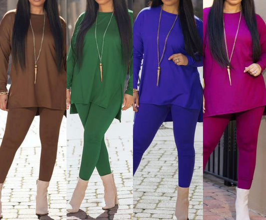 Circle Neck Chill Set