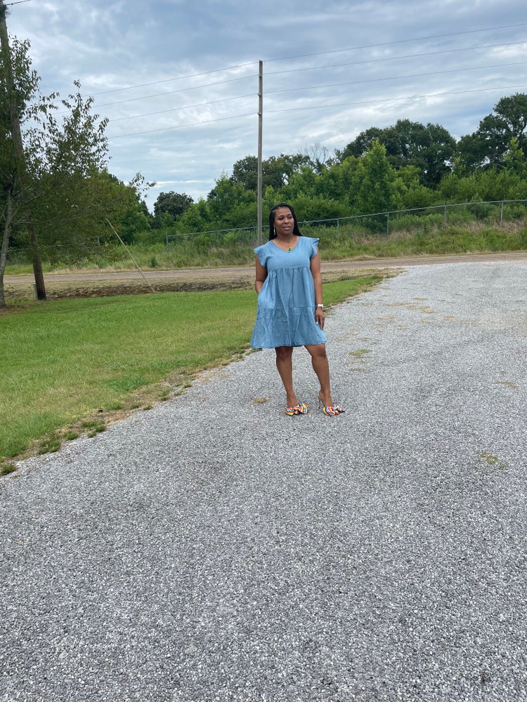 Denim BabyDoll Dress