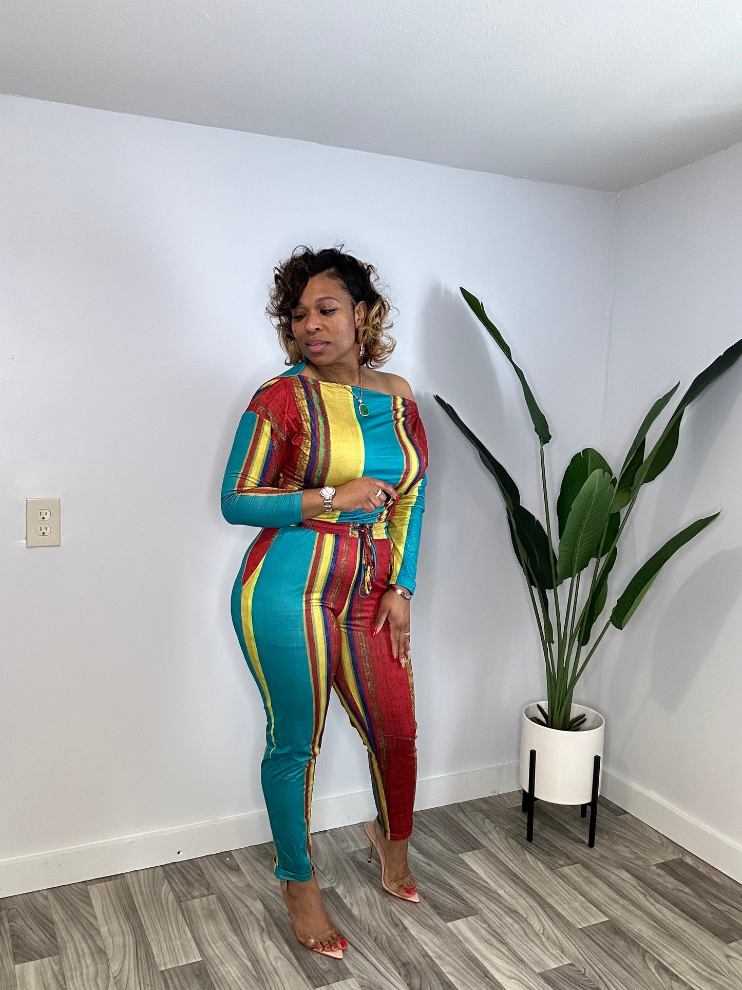 Kya Off The Shoulder Jumpsuit