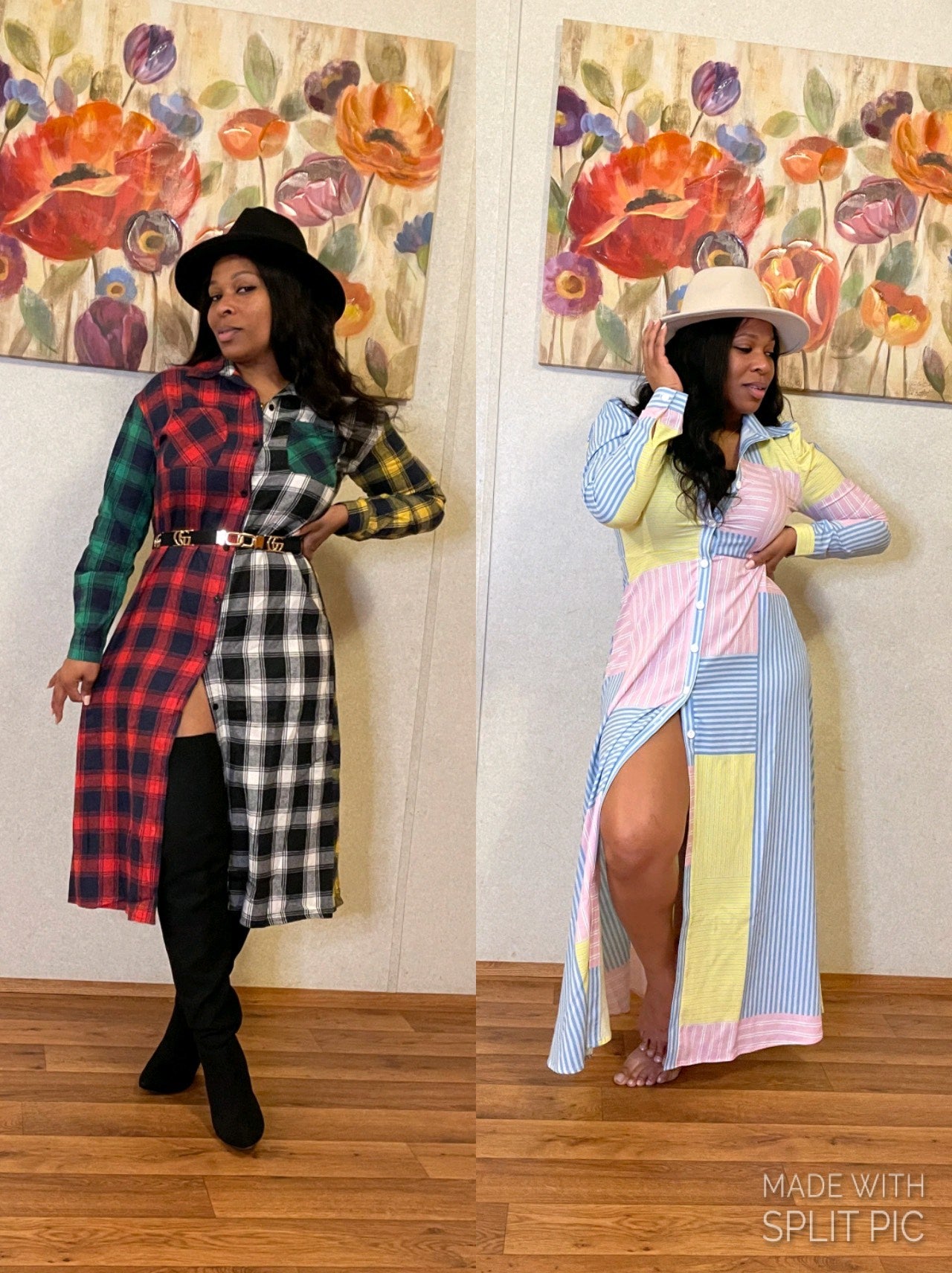 Three of a Kind Shirt Dress